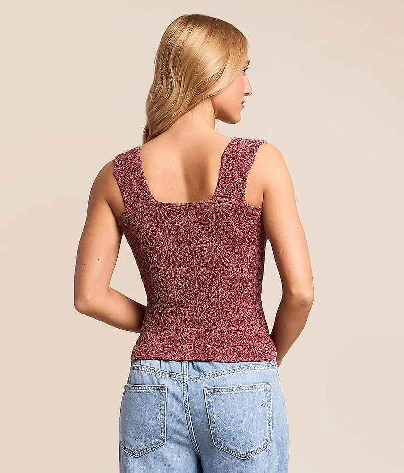 Love Letter Cropped Cami Tank Top