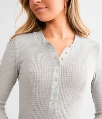 One Of The Girls Henley Top