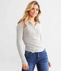 One Of The Girls Henley Top
