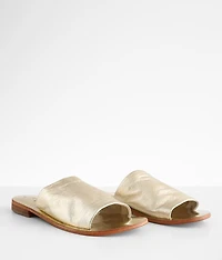 Vicente Leather Slide Sandal