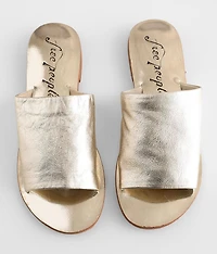 Vicente Leather Slide Sandal