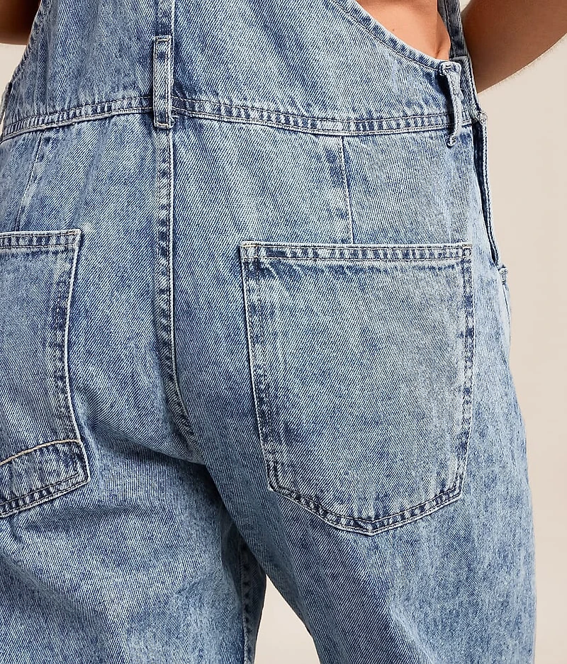 Ziggy Denim Cuffed Overalls