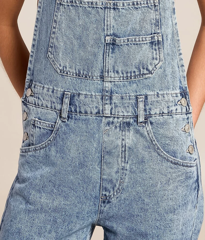 Ziggy Denim Cuffed Overalls