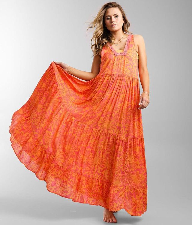 Free People Tiers For You Maxi Dress