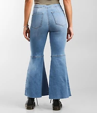 Youthquake Cropped Flare Stretch Jean