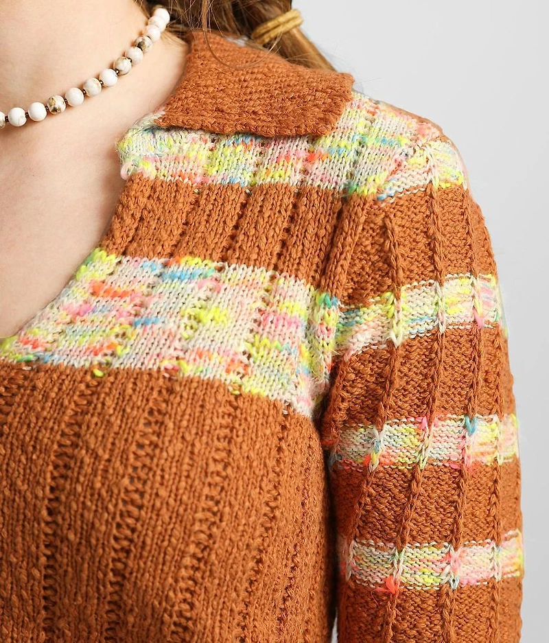 Now & Then Cropped Sweater