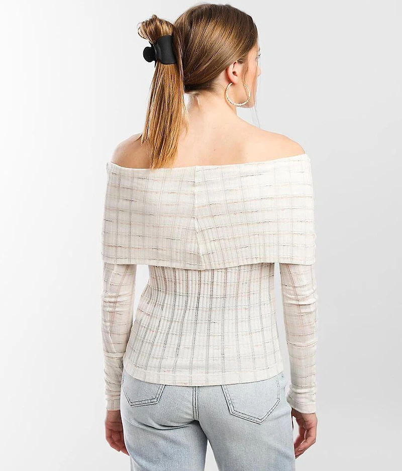 Snowbunny Girlfriend Ribbed Top