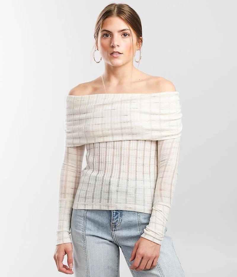 Snowbunny Girlfriend Ribbed Top
