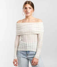 Snowbunny Girlfriend Ribbed Top
