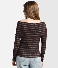 Snowbunny Off The Shoulder Top