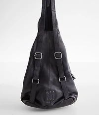 Soho Convertible Leather Sling Backpack