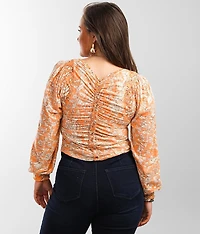 Say The Word Cropped Top