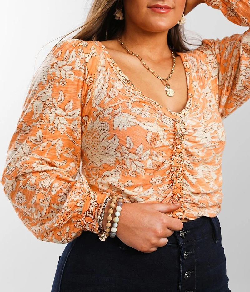 Say The Word Cropped Top