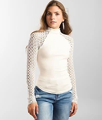 Clemente Mock Neck Top