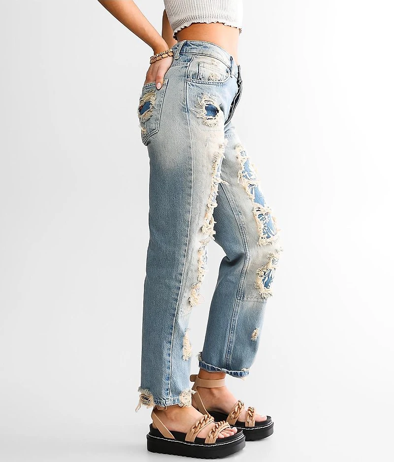 Desert Rose Straight Jean