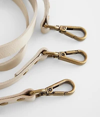 Hold Me Up Leather Suspenders