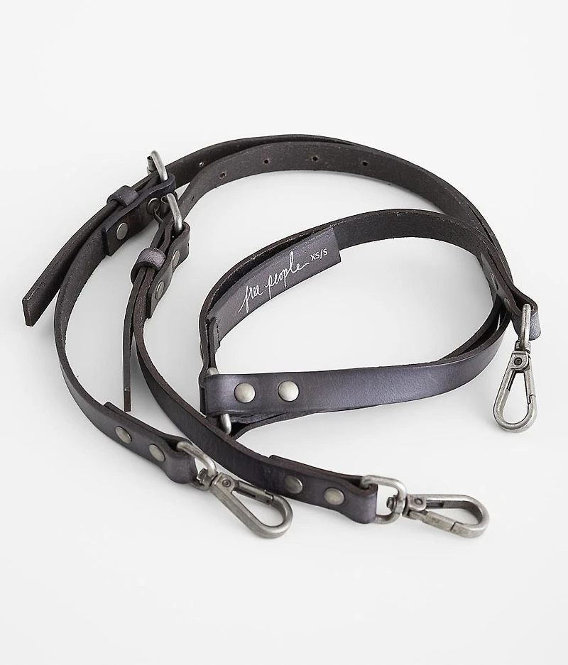 Hold Me Up Leather Suspenders
