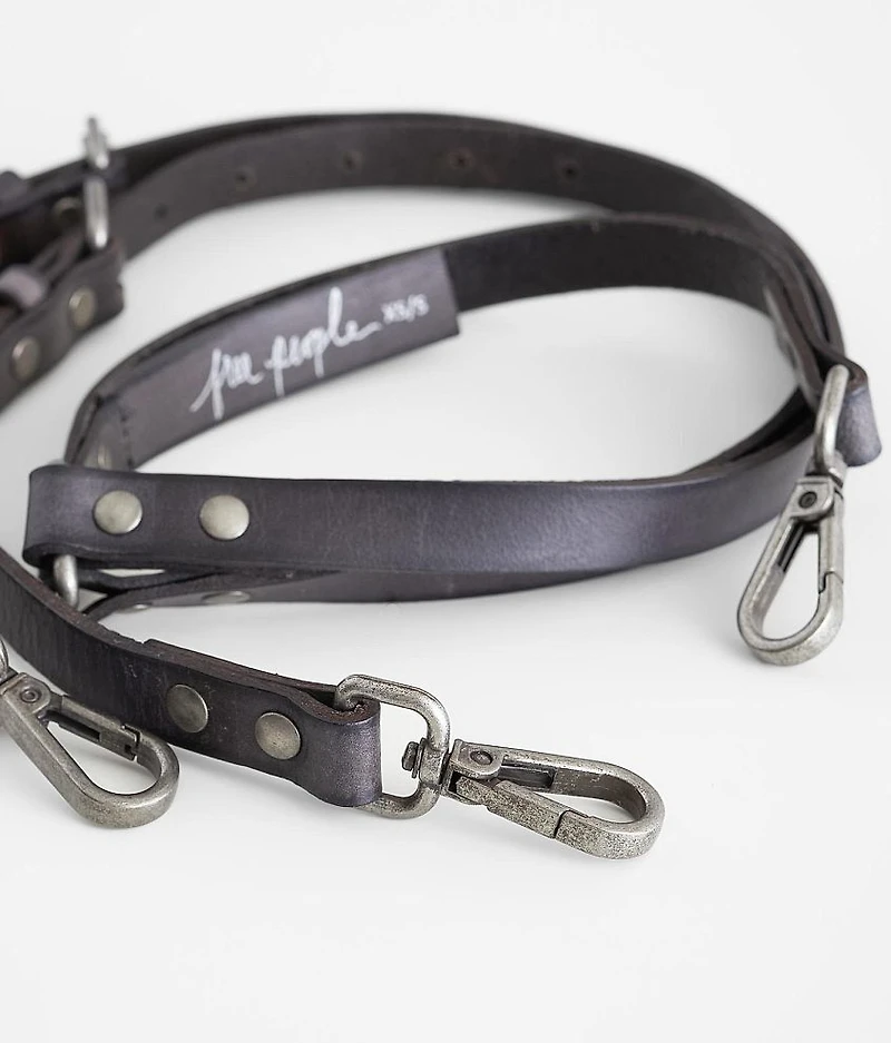 Hold Me Up Leather Suspenders