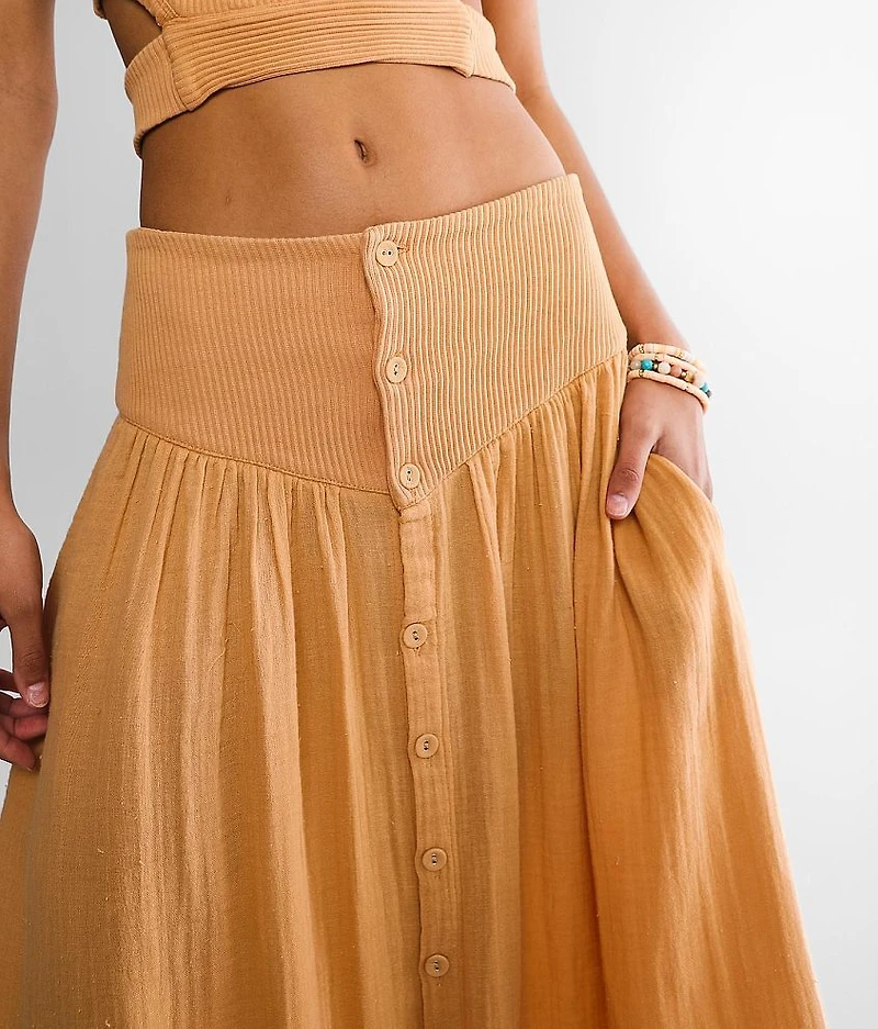 Ribbed 2 Piece Skirt & Tank Set