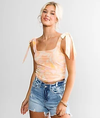 Avenue Ruched Tank Top