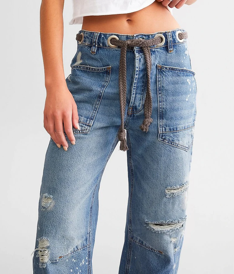 Moxie Low Slung Pull On Jean