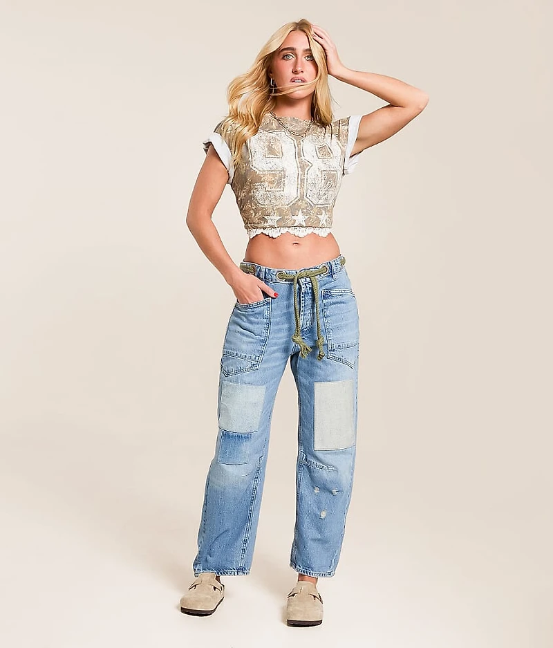 Moxie Low Slung Pull On Jean