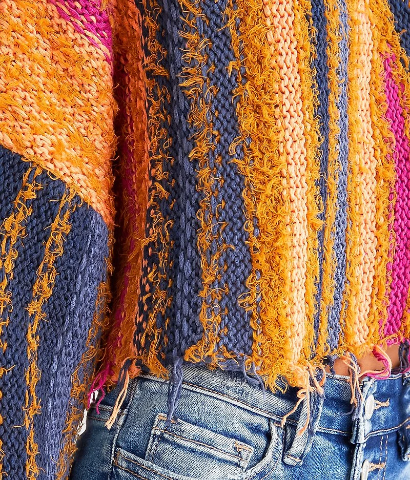 Baja Cropped Sweater