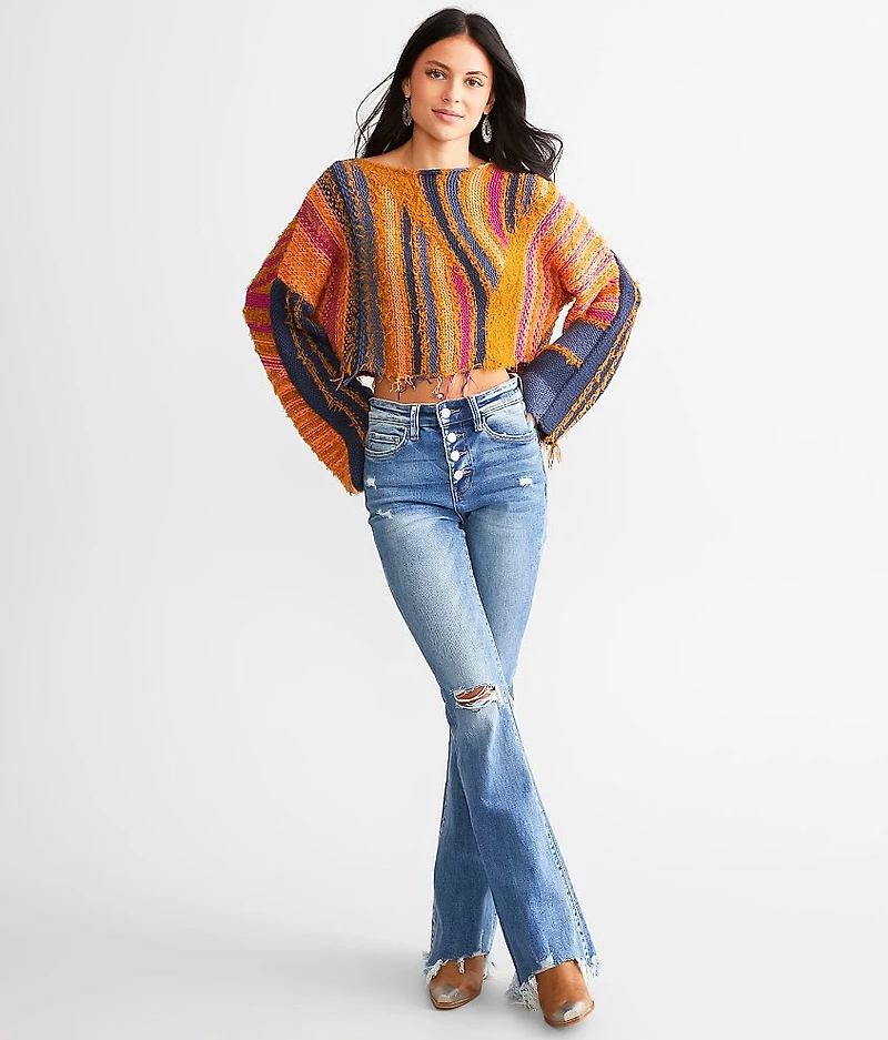 Baja Cropped Sweater