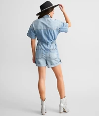 Marci Denim Overall Short