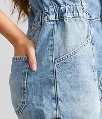 Marci Denim Overall Short