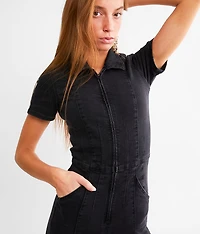 Jayde Denim Flared Jumpsuit