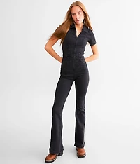 Jayde Denim Flared Jumpsuit