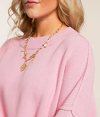Easy Street Cropped Sweater