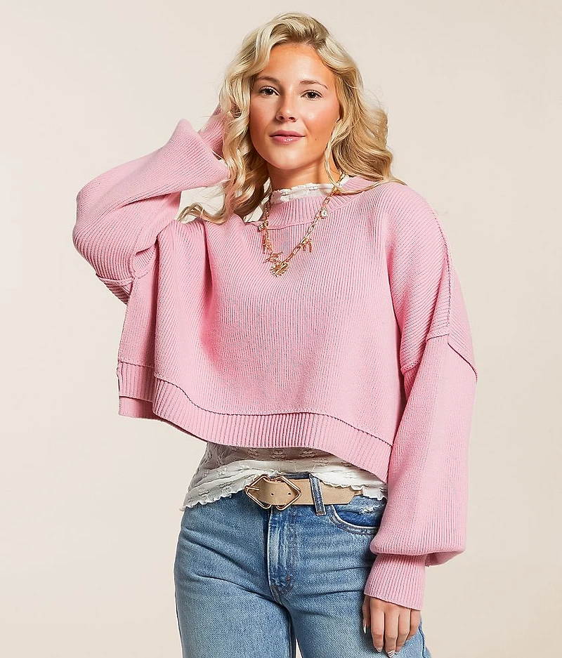 Easy Street Cropped Sweater