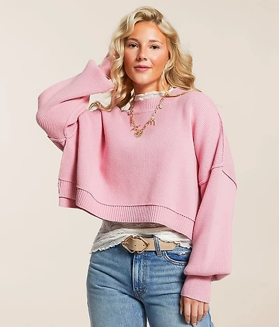 Easy Street Cropped Sweater