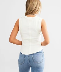 Kate Ribbed Tank Top