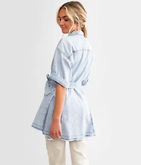 Jenny Denim Tunic Top
