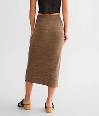 Gold Hour Midi Skirt