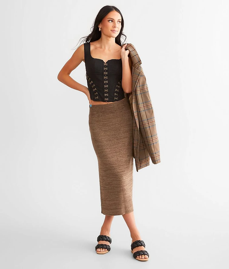 Gold Hour Midi Skirt