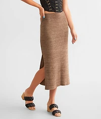 Gold Hour Midi Skirt
