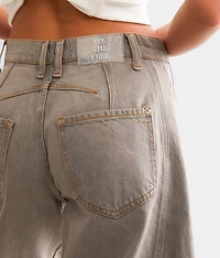 We The Free Good Luck Mid-Rise Barrel Jean