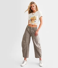 We The Free Good Luck Mid-Rise Barrel Jean