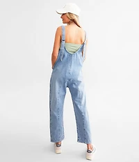 High Roller Overall Denim Jumpsuit