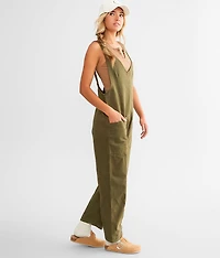 High Roller Denim Jumpsuit