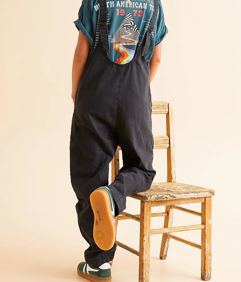 High Roller Overall Denim Jumpsuit