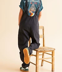 High Roller Overall Denim Jumpsuit