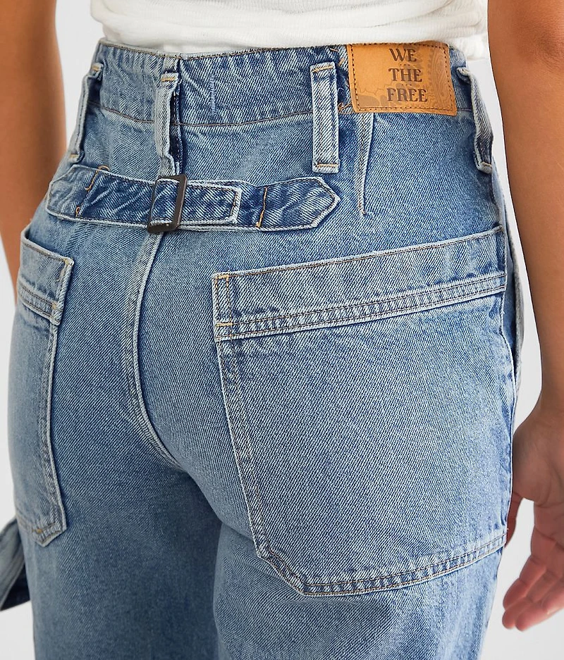 Major Leagues Cuffed Cropped Jean