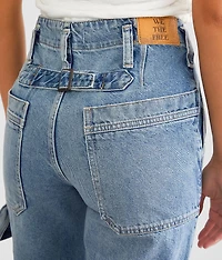 Major Leagues Cuffed Cropped Jean