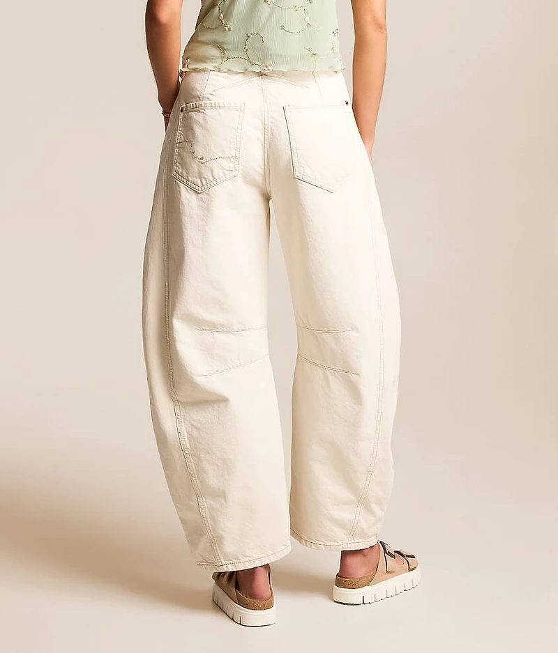 We The Free Good Luck Mid-Rise Barrel Jean