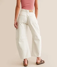 We The Free Good Luck Mid-Rise Barrel Jean